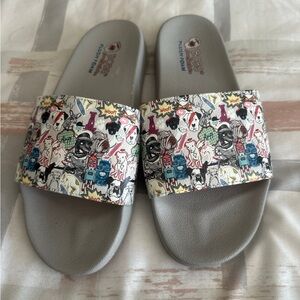 Sketchers x Bob’s Plush Foam Shower Shoes/ Sandals 9